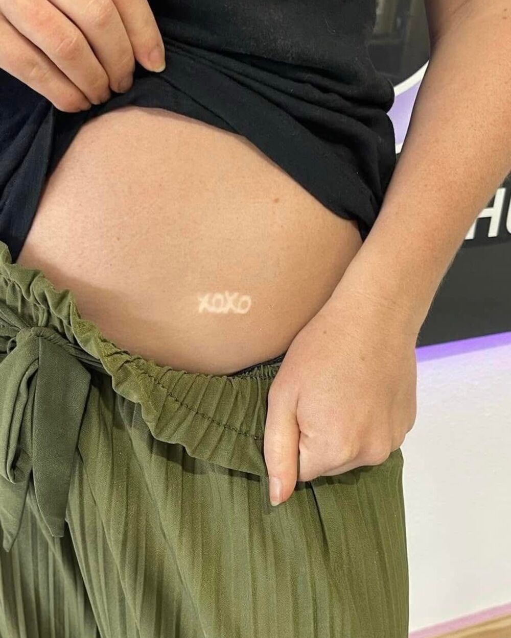 Spray tan by Hannah Valentine at Salon Laveau