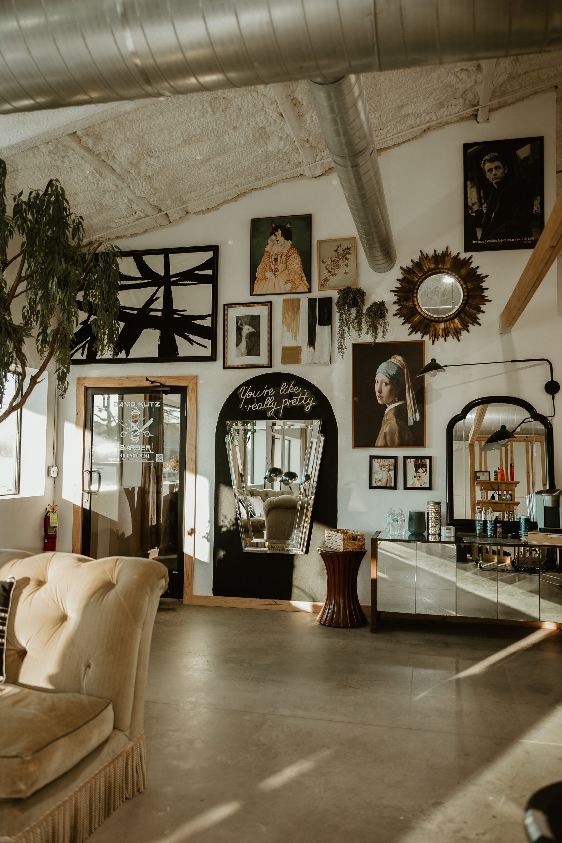 Inside Salon Laveau, Sulphur Springs