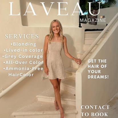 Kaylee Schumacher, stylist at Salon Laveau specializing in ammonia-free color