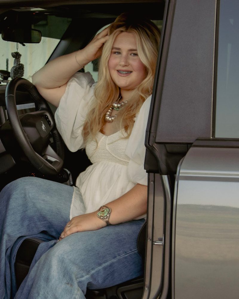 KyleeJo Anderson, blonding and lived-in blonde specialist at Salon Laveau